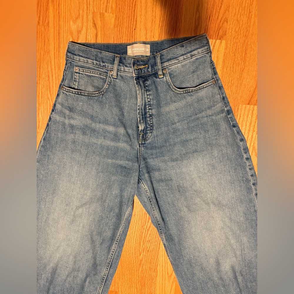 Everlane Way High Curve Jean - 29 Long - vintage blue